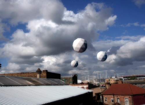 tetrahedra over hackney wick
