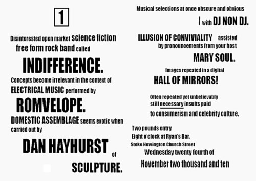 dan hayhurst romvelope indifference