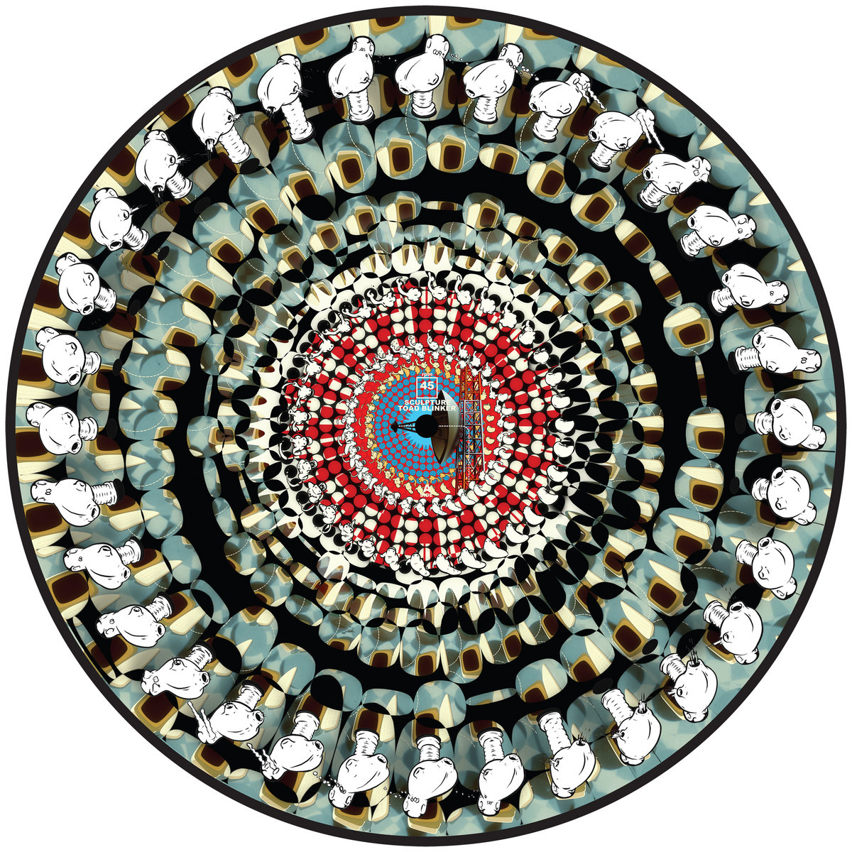 Sculpture: Toad Blinker – Zoetrope Vinyl LP, Dekorder&nbsp;2011